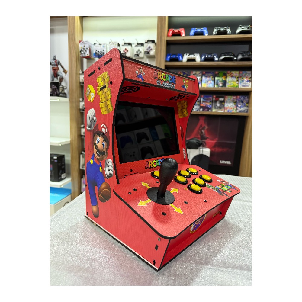 Super Mario Arcade Classic Games - Ekranlı Stick Konsol